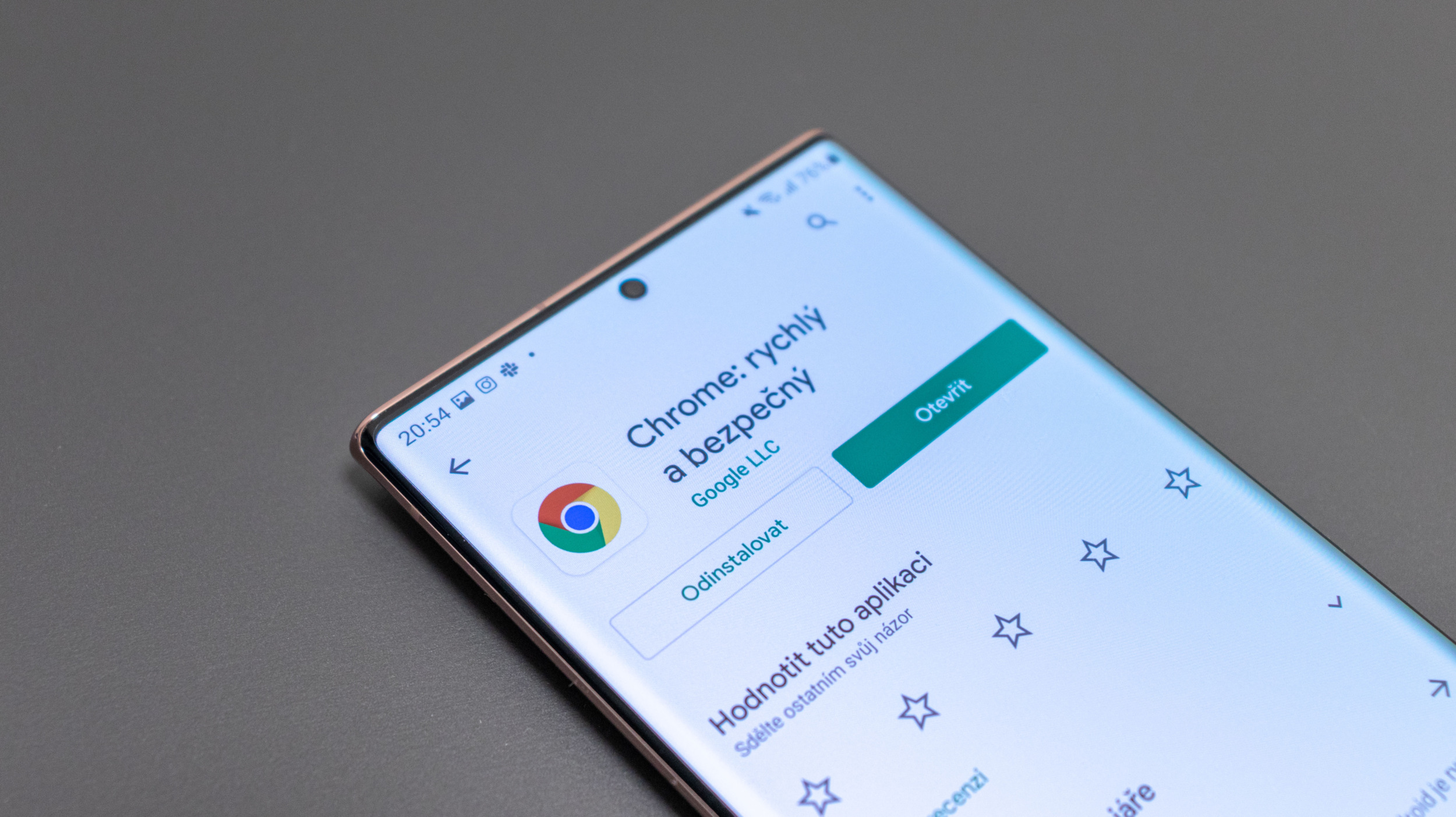 Chrome pro Android získává předělané taby na tabletech a skládacích zařízeních