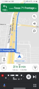 Google Assistant Driving Mode in Maps 06 527x1200x