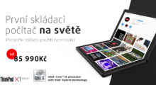 Revoluční notebook Lenovo ThinkPad X1 Fold brzy v prodeji u Smarty [sponzorovaný článek]