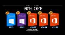 Black Friday: Windows 10 od 190 Kč a balíček Office od 542 Kč [sponzorovaný článek]