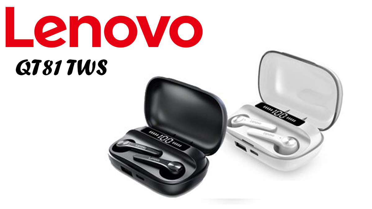 Pořiďte si skvělá TWS sluchátka Lenovo QT81 s Bluetooth 5.1 již za 370 Kč! [sponzorovaný článek]