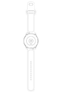 OnePlus Watch sketch patent design sporty 2 1654x2480x