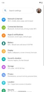 android 12 settings home 498x1024x