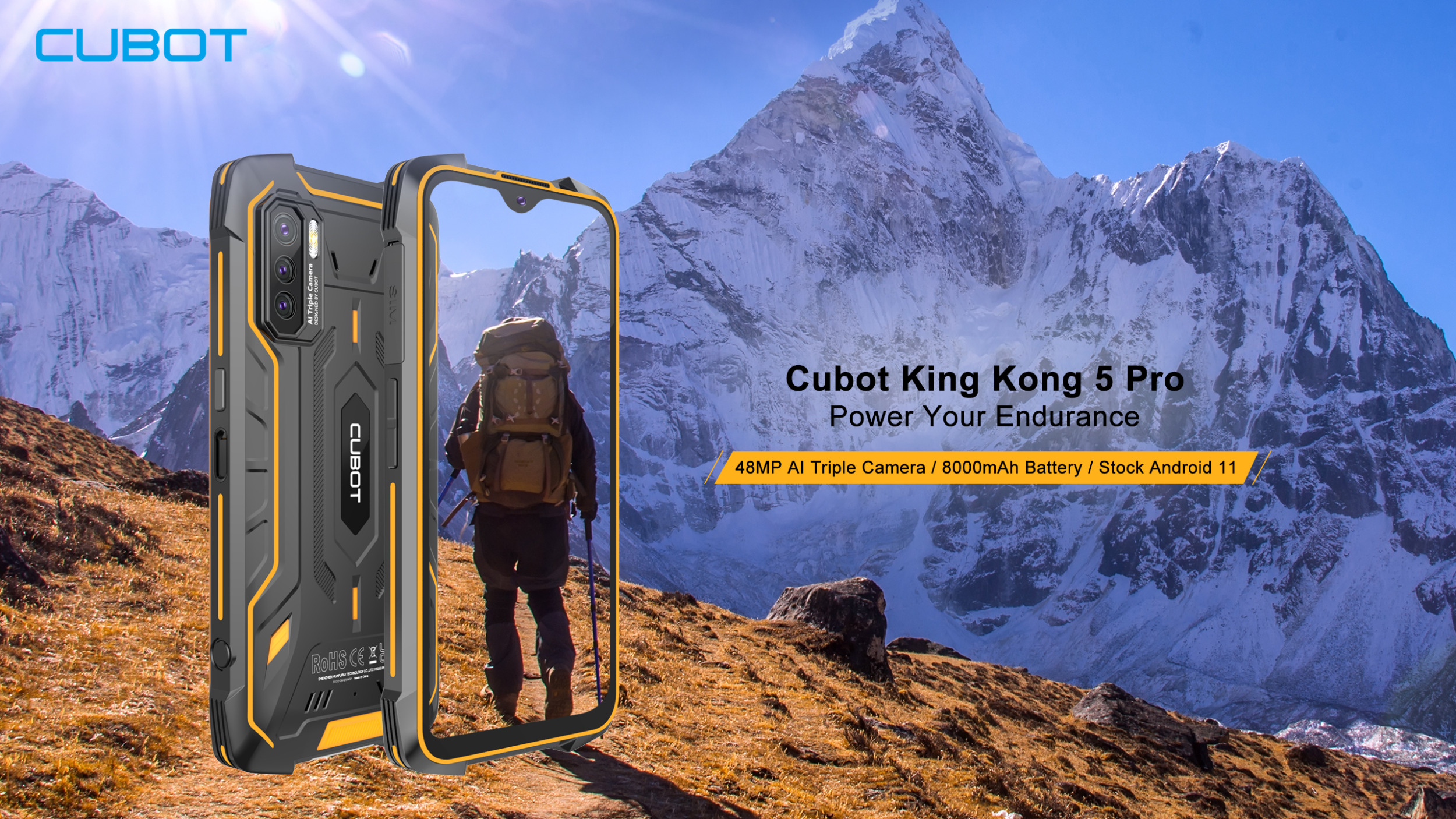 Cubot KingKong 5 Pro představen – stvořen pro outdoor aktivity [sponzorovaný článek]