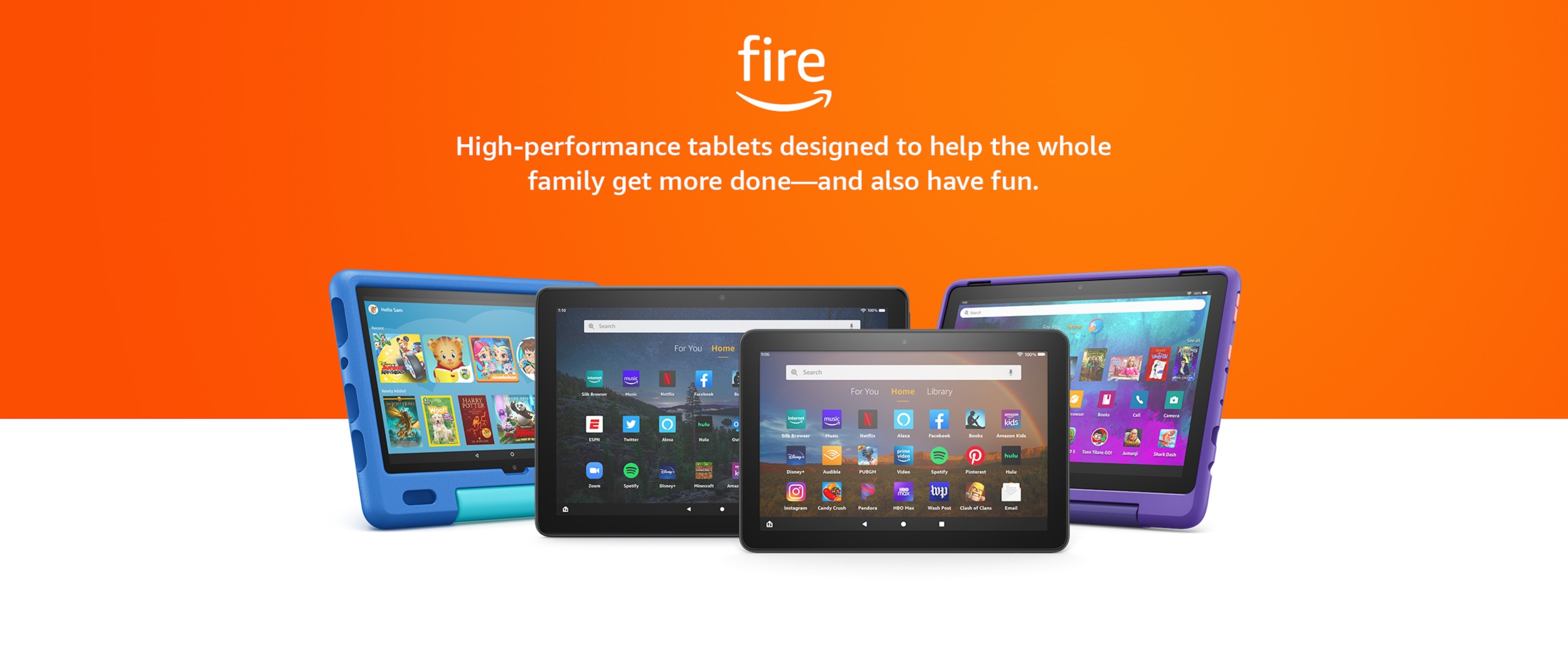 Amazon aktualizoval řadu tabletů Fire