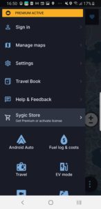 SDK app menu dark mode 1440x2960x