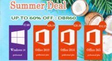 Summer Deal: Windows 10 Pro za 7.8 EUR, Office 2016 Pro za 20.3 EUR [sponzorovaný článek]