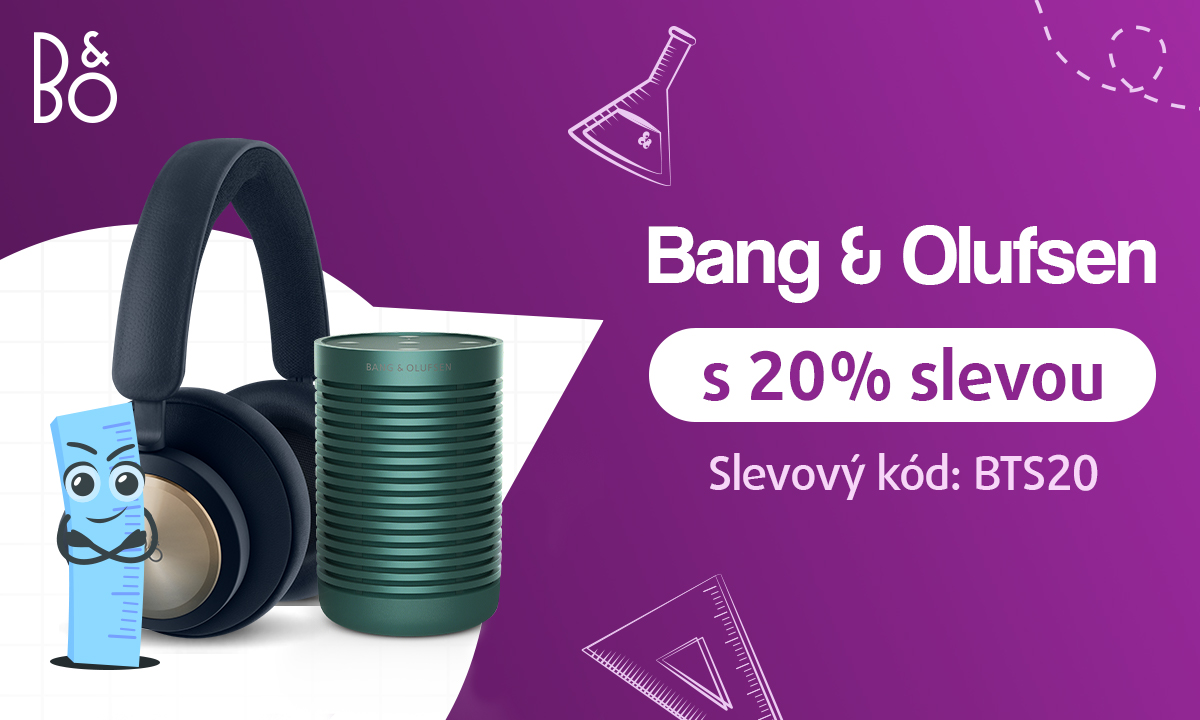 Bang & Olufsen sluchátka a repráky s 20% slevou! [sponzorovaný článek]