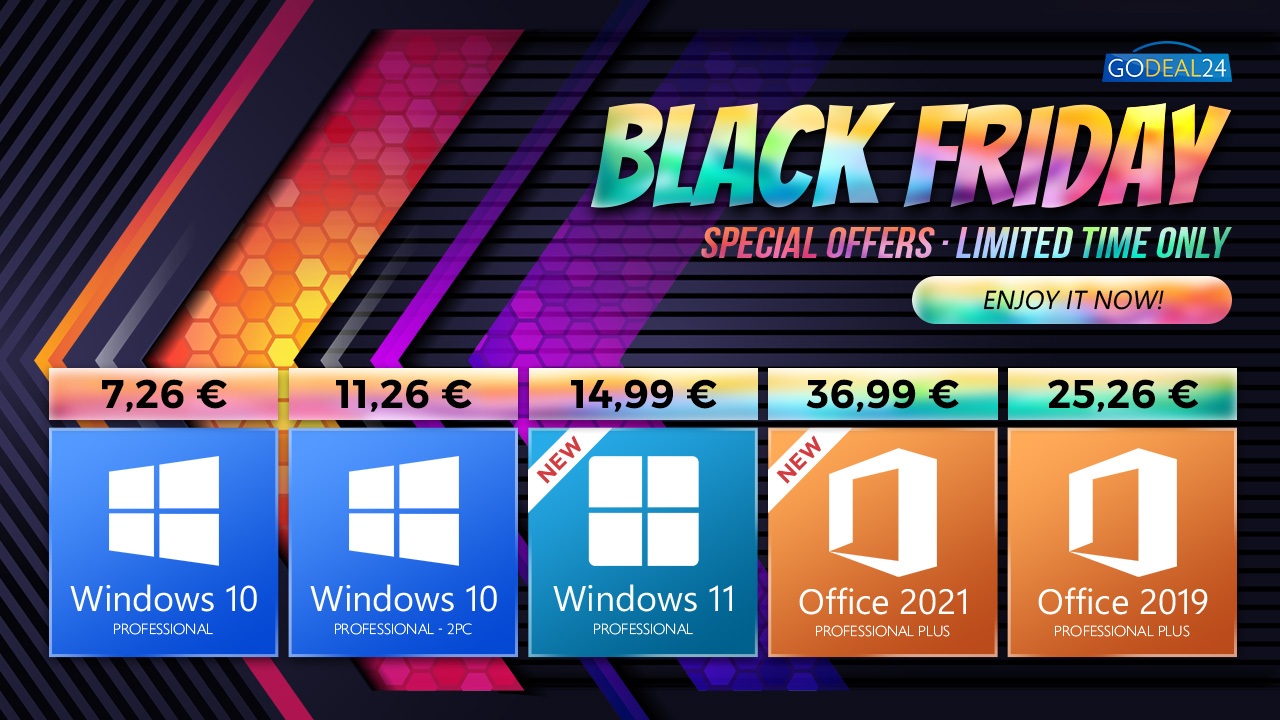 Nejlepší nabídky na Windows 10 a Windows 11 pokračují. Black Friday je v plném proudu [sponzorovaný článek]
