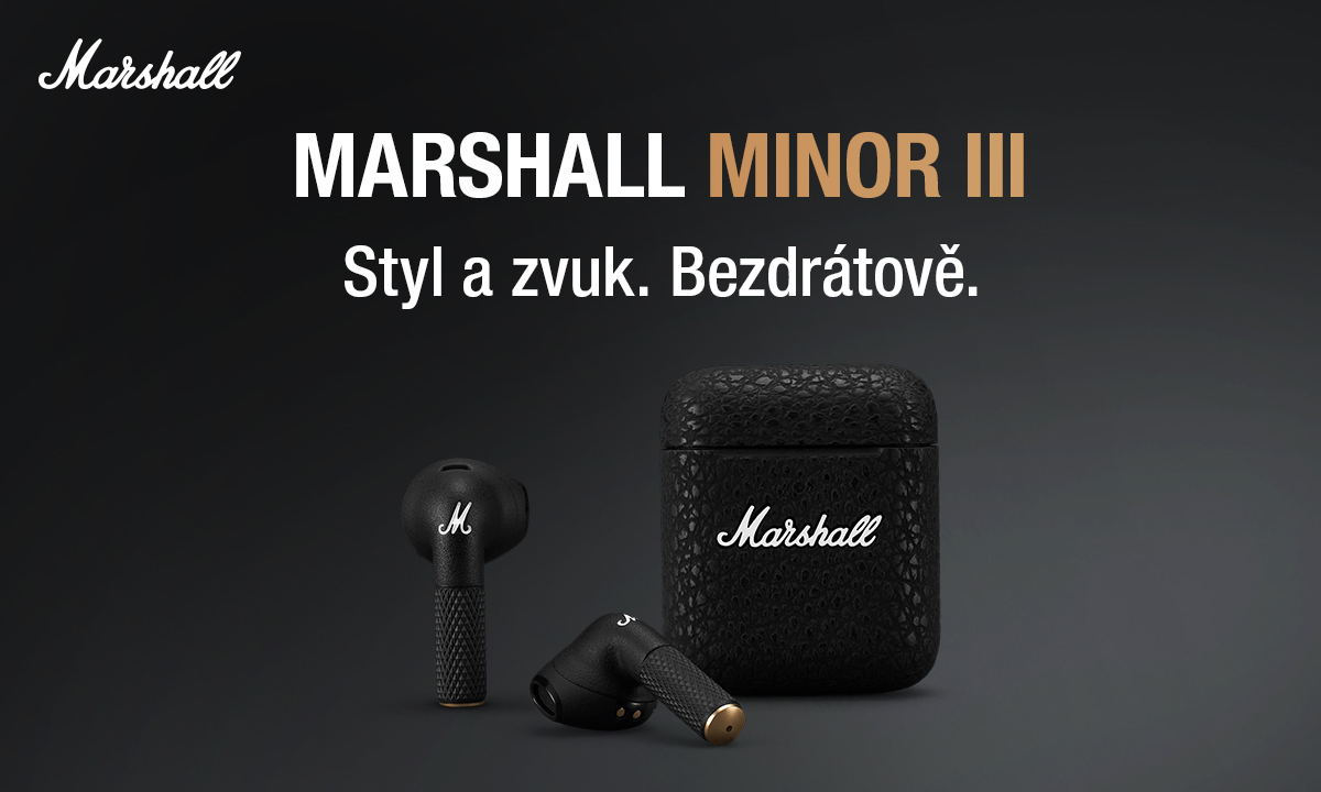 Marshall Minor III je dokonalý a stylový vánoční dárek [sponzorovaný článek]
