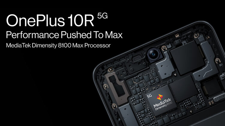 OnePlus 10R 5G Dimensity 8100 Max Processor 1200x675x