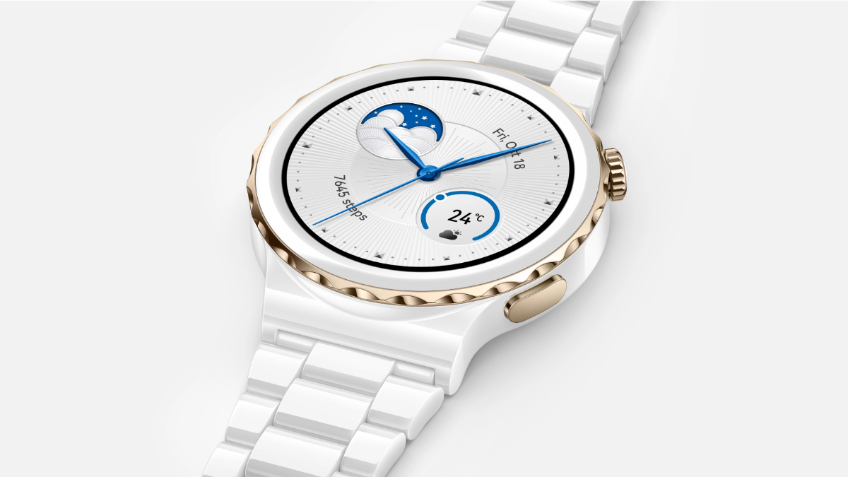 Huawei Watch GT 3 Pro z keramiky i titanu nabízí měření EKG, teploty a 14denní výdrž [komerční článek]