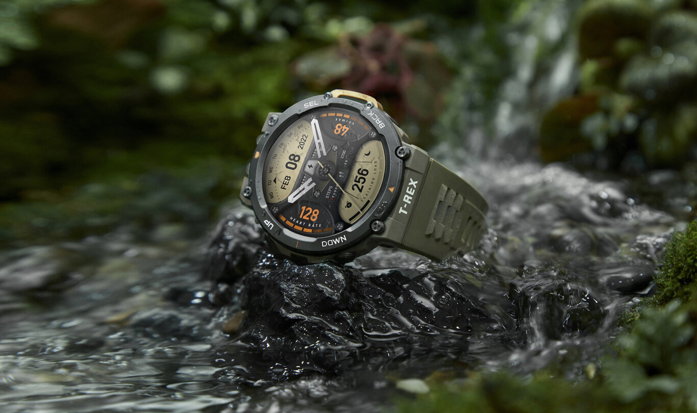 Amazfit T-Rex 2 jsou nové robustní chytré hodinky