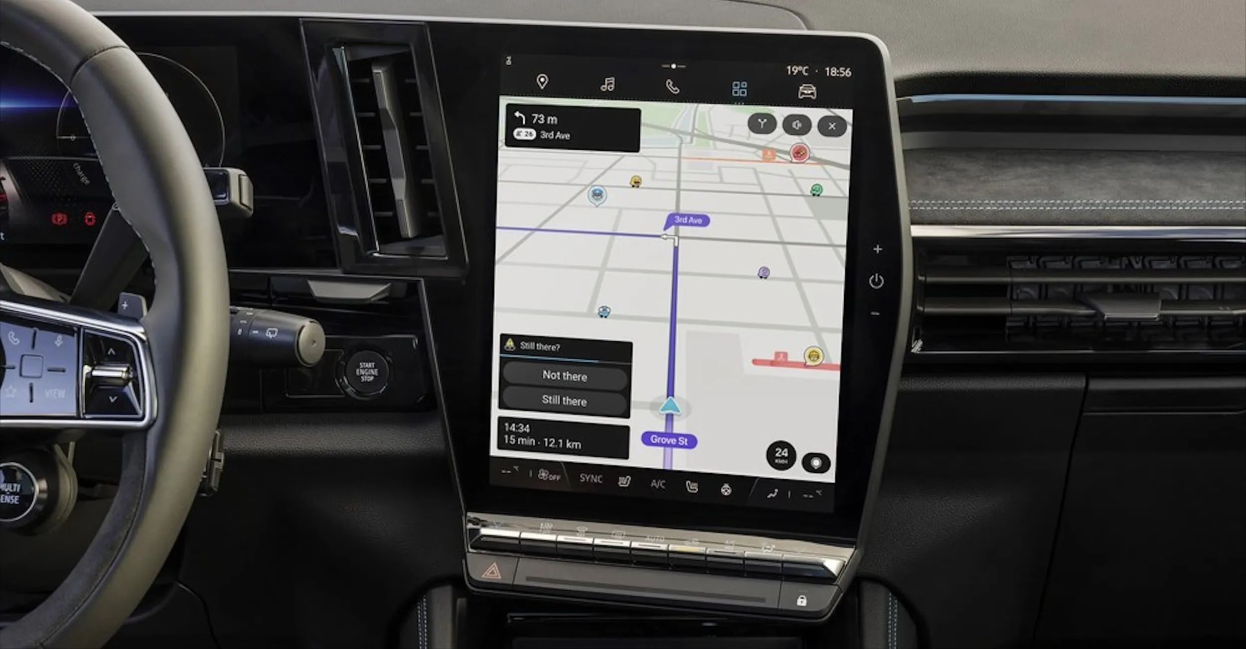 Waze bude mít aplikaci pro Android Automotive