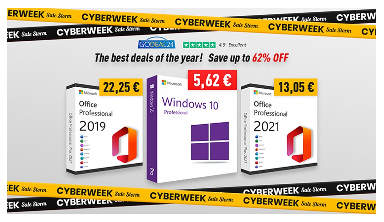 Black Friday a CyberWeek slevy pokračují, kupte si originální Office, nebo Windows za nejlepší ceny! [komerční článek]