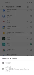 play store app archiving 1 1080x2340x