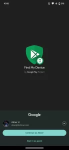 find my device redesign 2 1440x3120x
