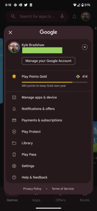 play store material you account switcher 2 new 473x1024x