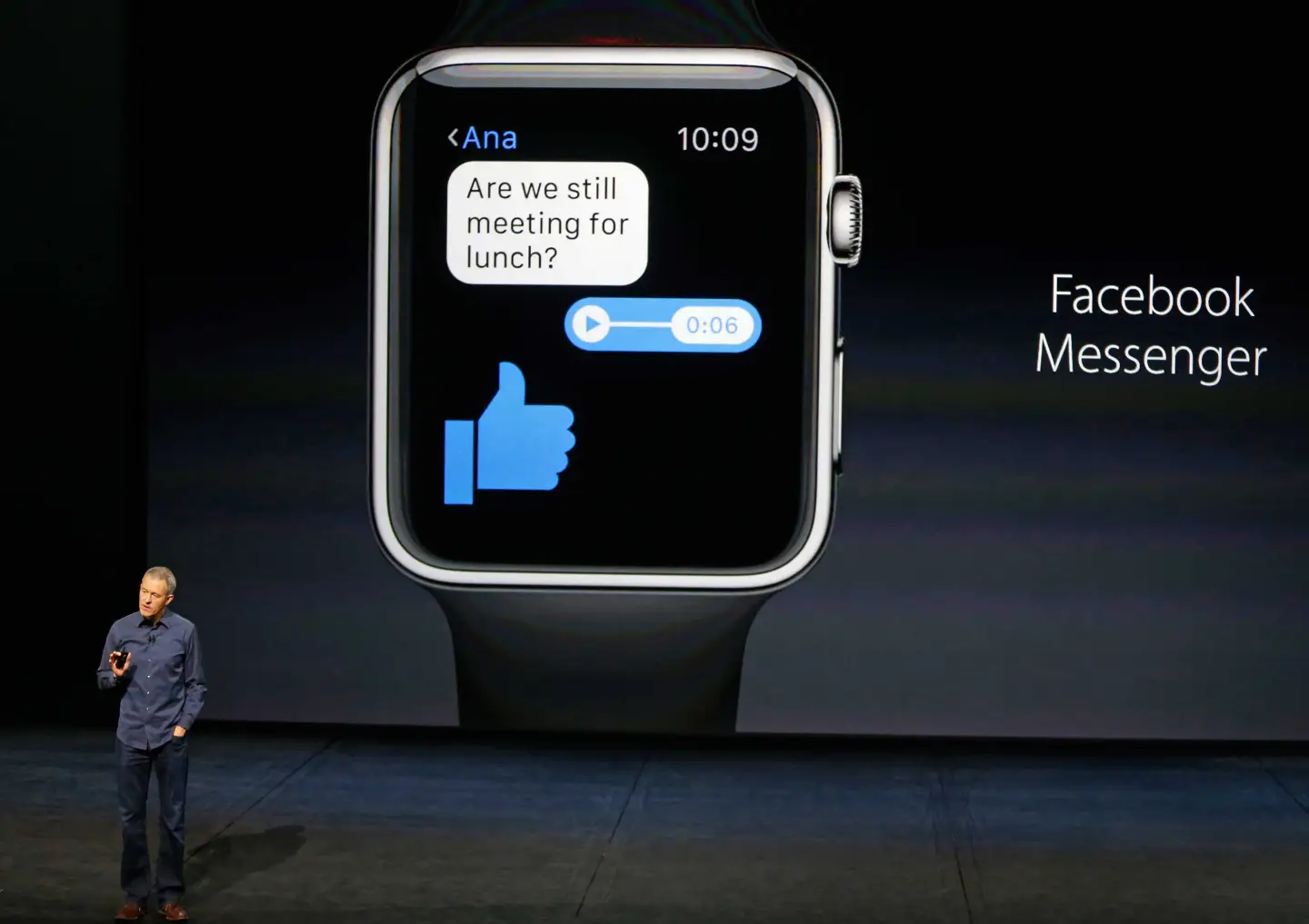 Facebook Messenger končí na Apple Watch