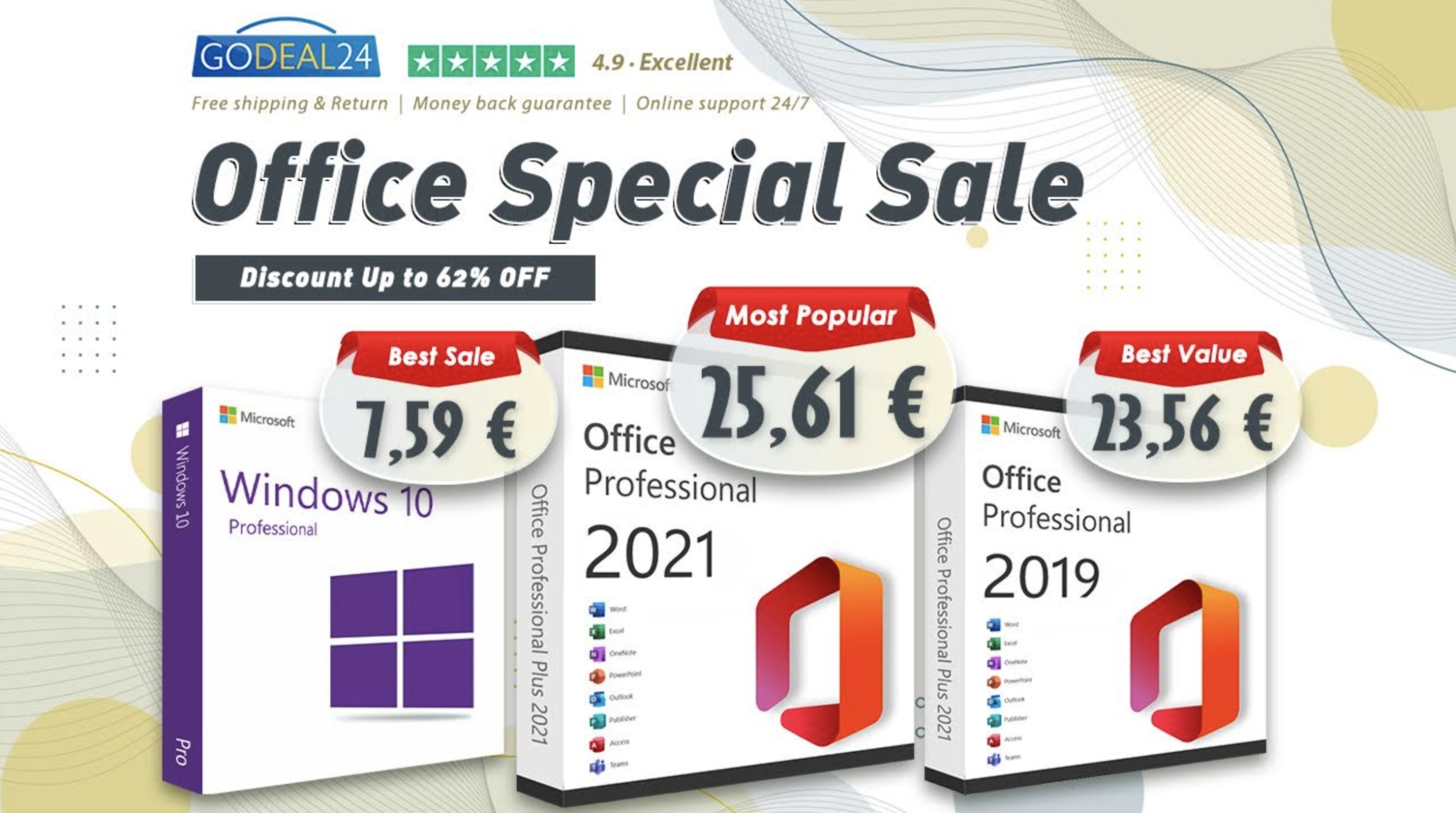 Speciální nabídka: Získejte Office 2021 pro Windows a macOS za 25.61 EUR [komerční článek]