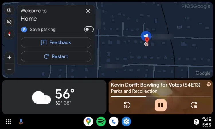 android auto save parking 1 800x480x