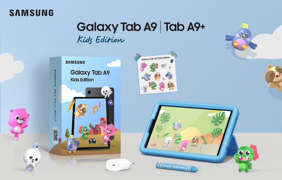 Samsung představuje dětské edice u tabletů Galaxy Tab A9 a A9+