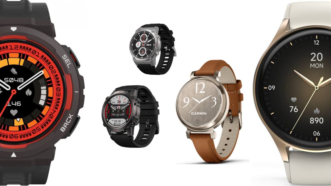 Chytré hodinky nově v obchodech – Garmin, Amazfit a levné hodinky