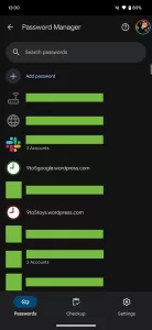 Google Password Manager Material You 1 1440x3120x
