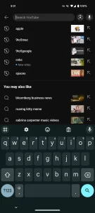 YouTube Search Google Lens 1 1080x2400x