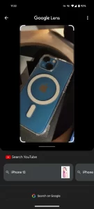 YouTube Search Google Lens 5 1080x2400x