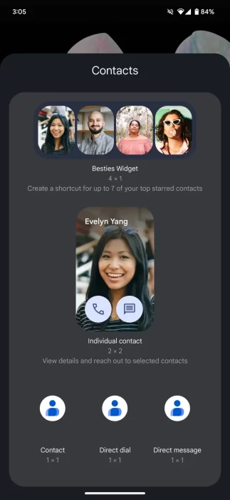 Google Contacts Besties Widget 1440x3120x Google Kontakty