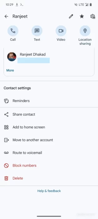 Google Contacts contact details UI change screenshots 2 540w 1200hpng 540x1200x