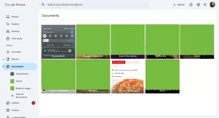 Google Photos Documents web 2 2000x1079x