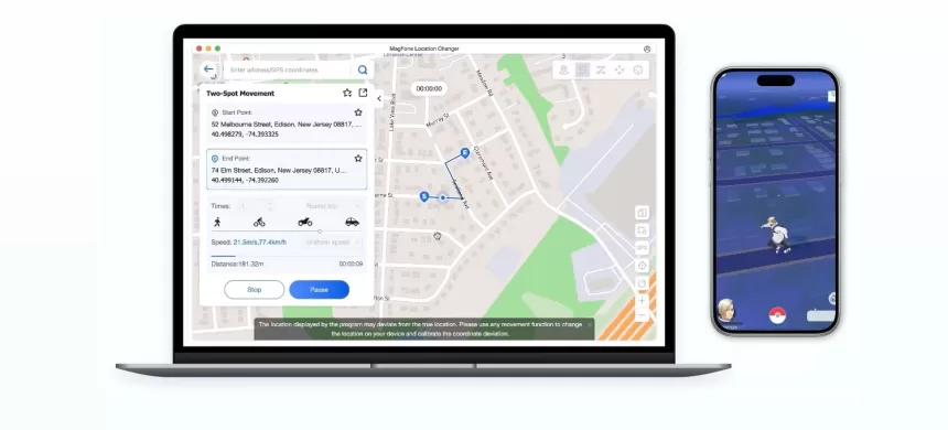 MagFone Location Changer