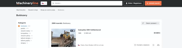 buldozer 3407x913x