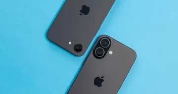 Apple iPhone 16 vs. iPhone 16e (nahoře); zdroj: Dotekománie
