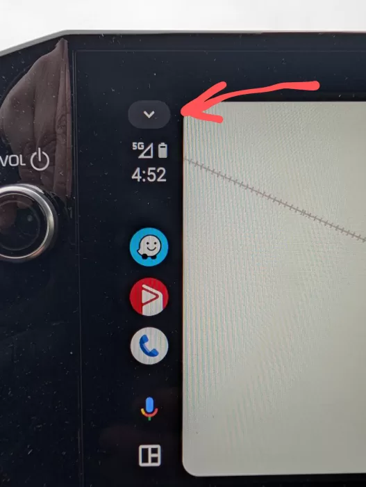 android auto exit to infotainment 1 1542x2048x