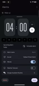 Google Clock Material 3 Expressive redesign 7 591x1280x