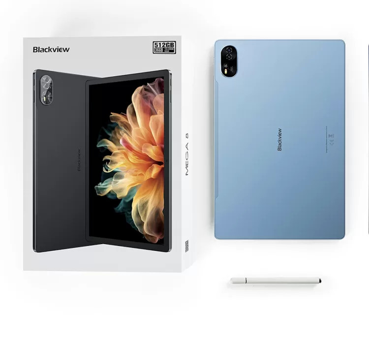 Blackview MEGA 8 – První 13″ AI tablet na světě s ChatGPT-4o mini, DeepSeek R1 a Gemini AI 2.0