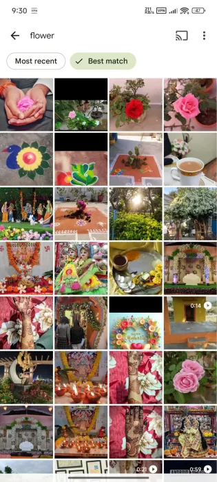 Google Photos current search UI AssembleDebug scaledjpg 1152x2560x