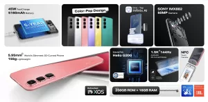 Infinix vypouští dvojici novinek Hot 60 Pro a Pro+