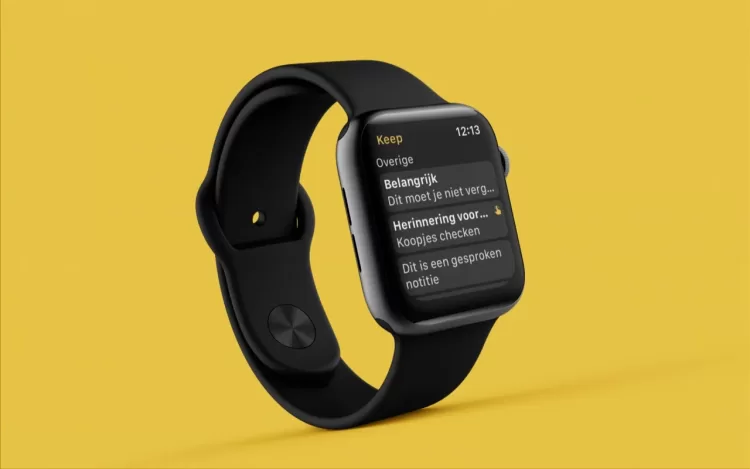 Google Keep již nepodporuje Apple Watch