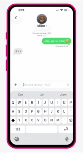 RCS aplikace Zprávy 296x540x