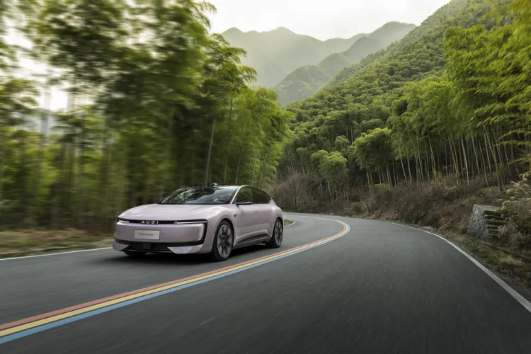 Audi zažilo v Číně rekordní představení nového elektromobilu