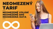 Tarif s neomezenými daty pod 500 Kč bez závazku
