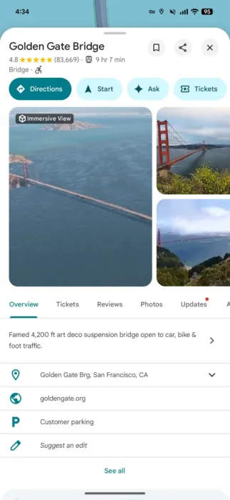 Google Maps old 2 1080x2340x