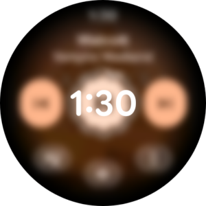 Pixel Watch 4 media controls 2 426x426x