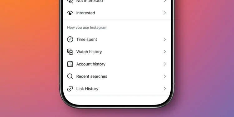 instagram settings watch history 2000x1000x