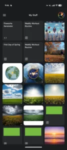 Gemini app My Stuff 2 1280x2856x