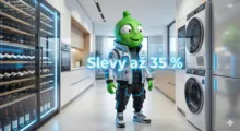 Modernizujte domácnost s Alzou: V Mega výprodeji zlevnily chytré pračky i úsporné myčky